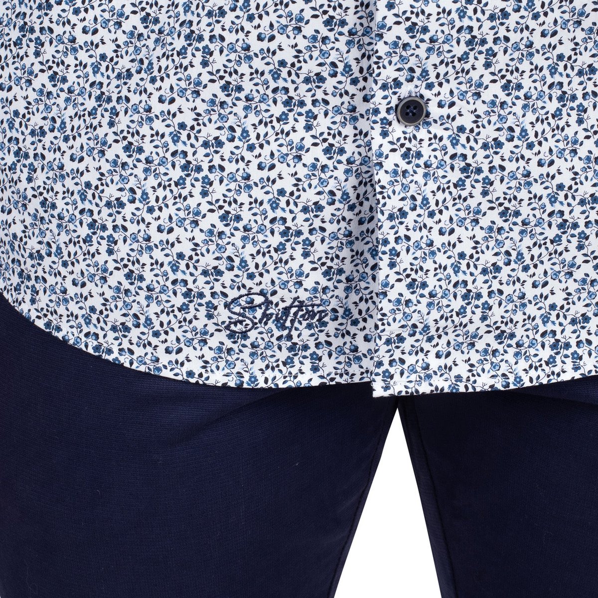 Chemise liberty prestige blanc, SHILTON