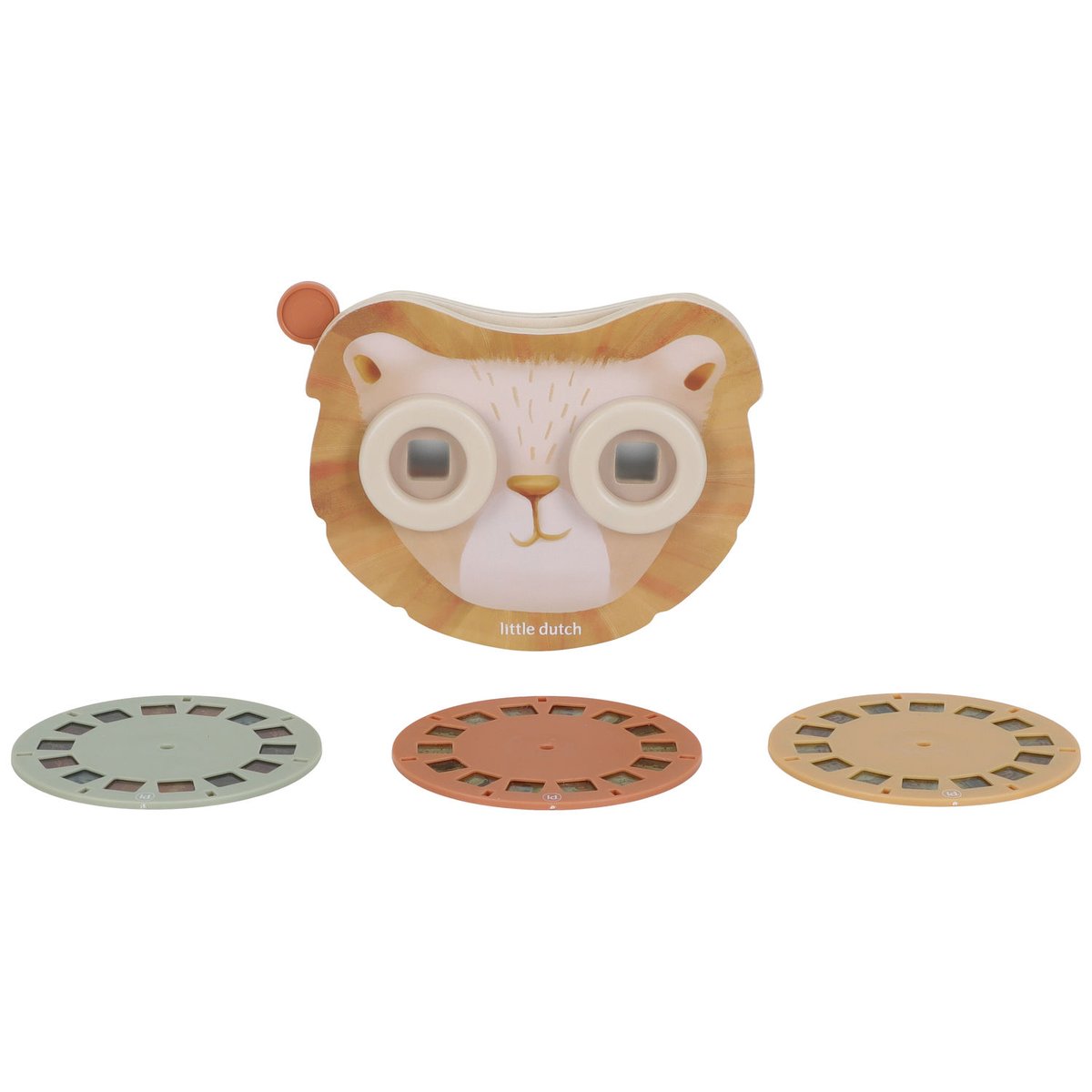 Visionneuse jaune, beige, multicolore, LITTLE DUTCH