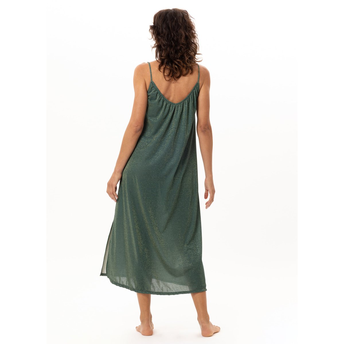 Robe en maille fil textile COCO 241 vert, LE CHAT