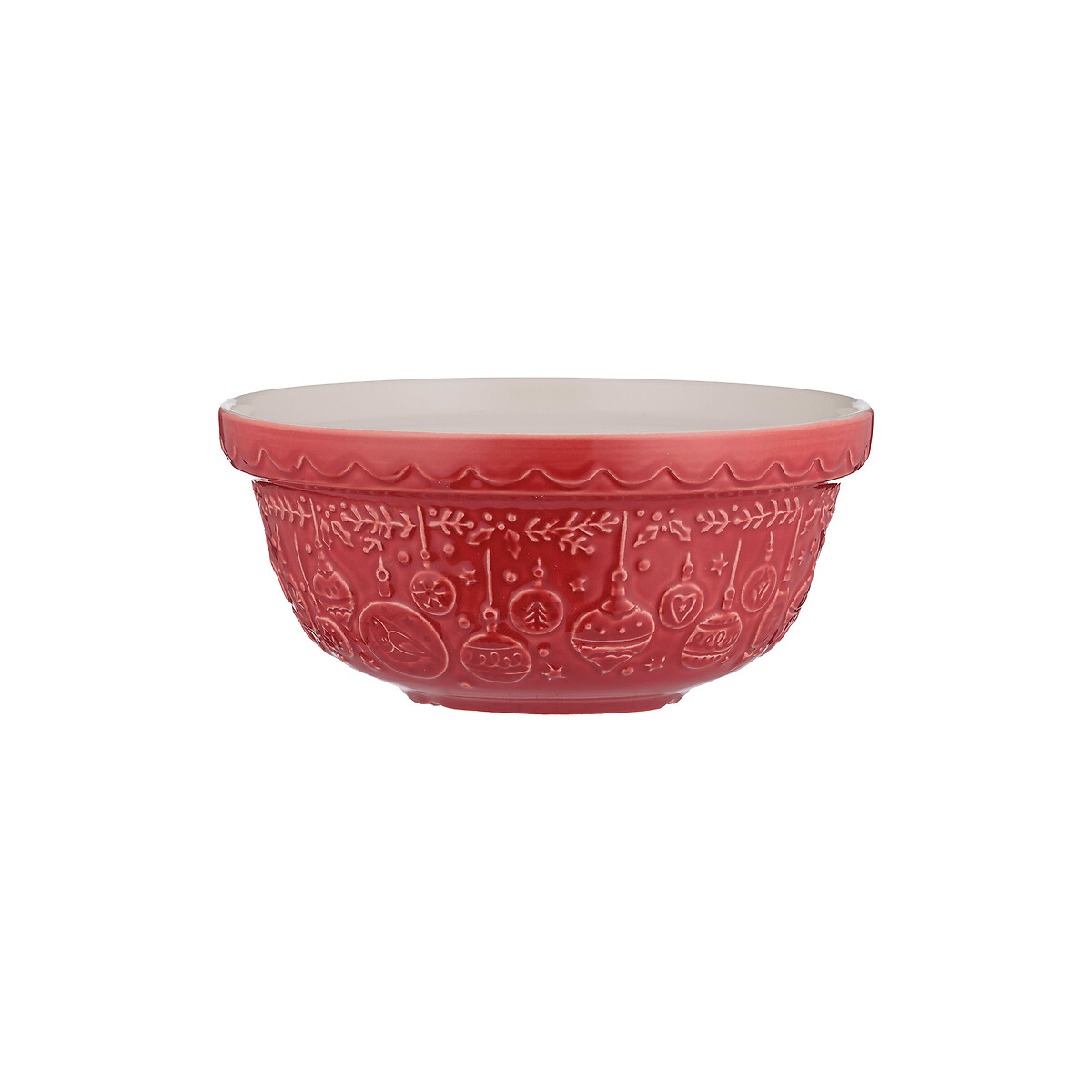 Deck the Halls 21cm Mixing Bowl red, MASON CASH