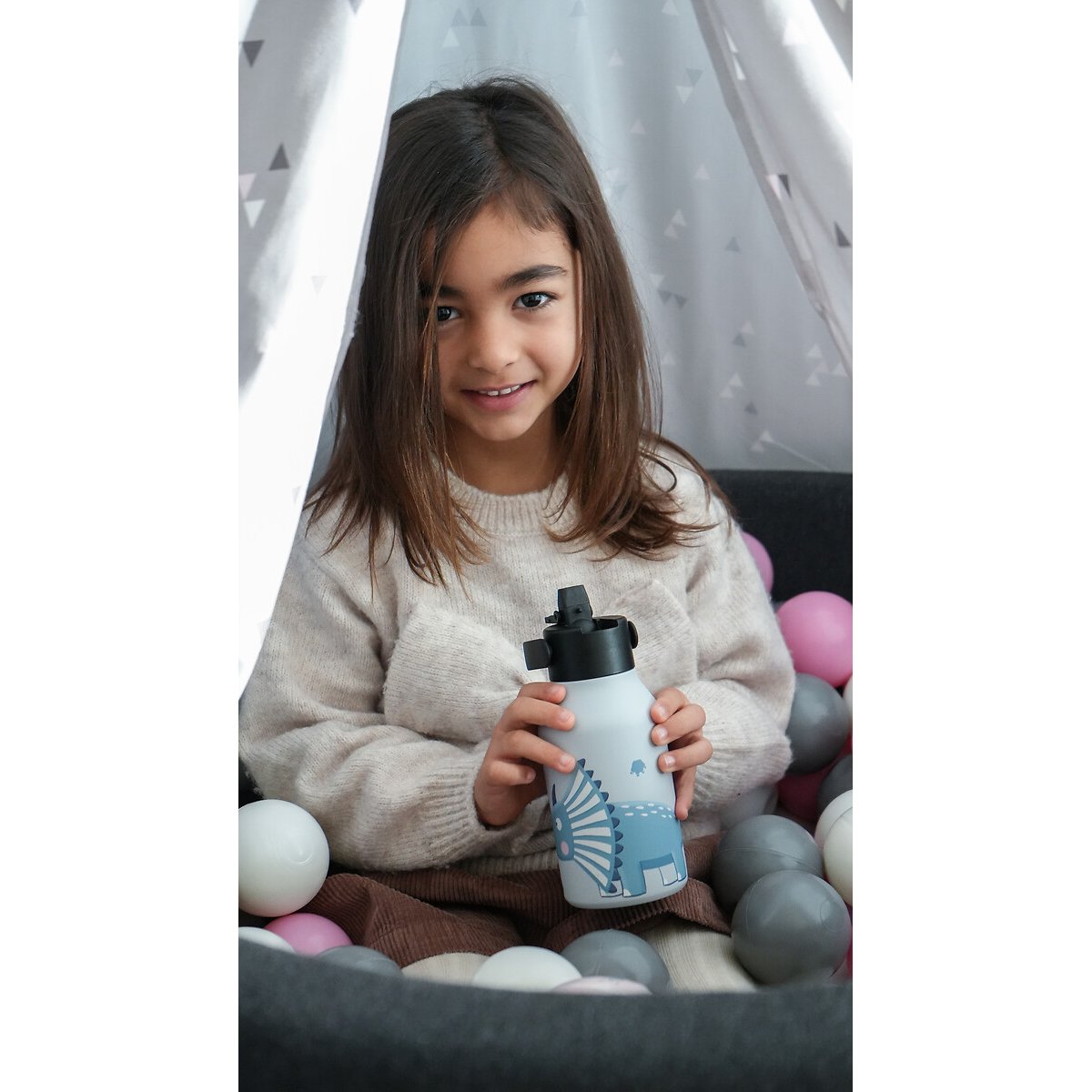 Garrafa Térmica Runbott Mii Marta Munte 350Ml verde, RUNBOTT