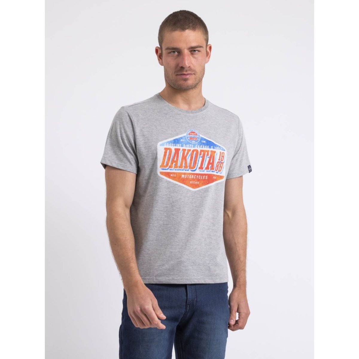 T-shirt Col Rond Nikofuga gris, RITCHIE