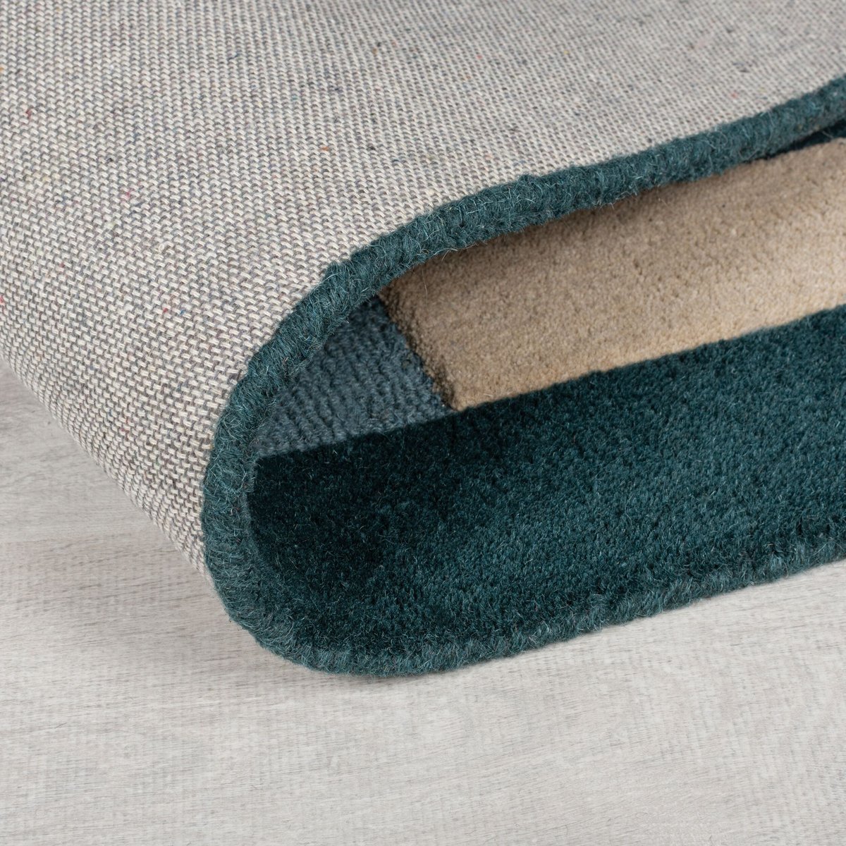 Tapis en laine LABYRINTHE vert, FLAIR RUGS