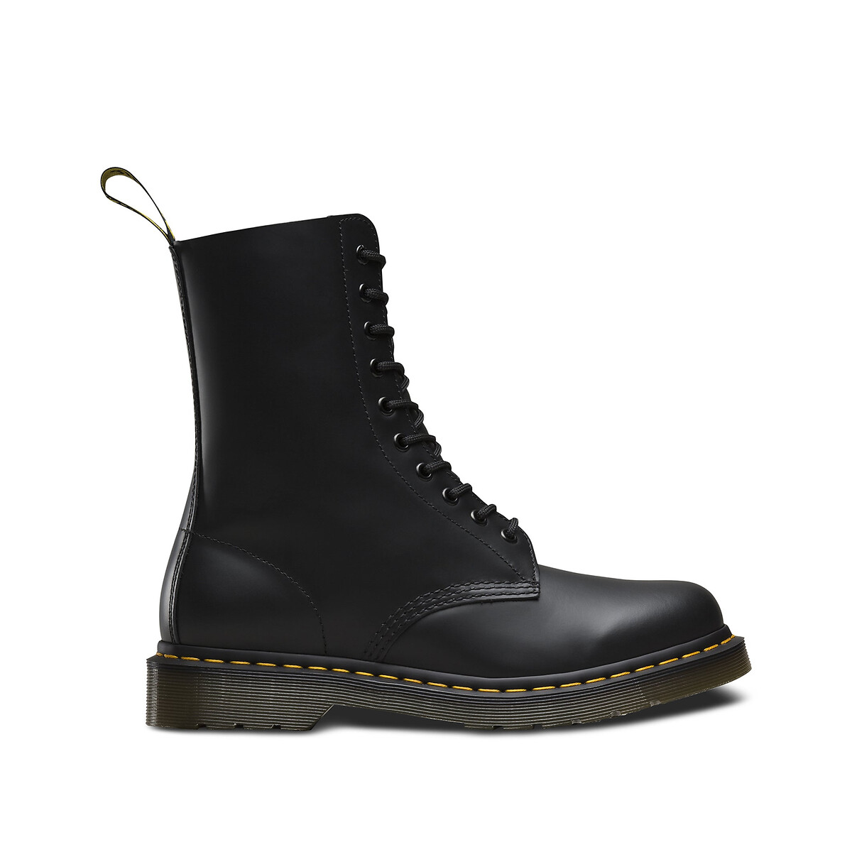Jadon ii mono platform boots in faux leather black Dr. Martens La Redoute