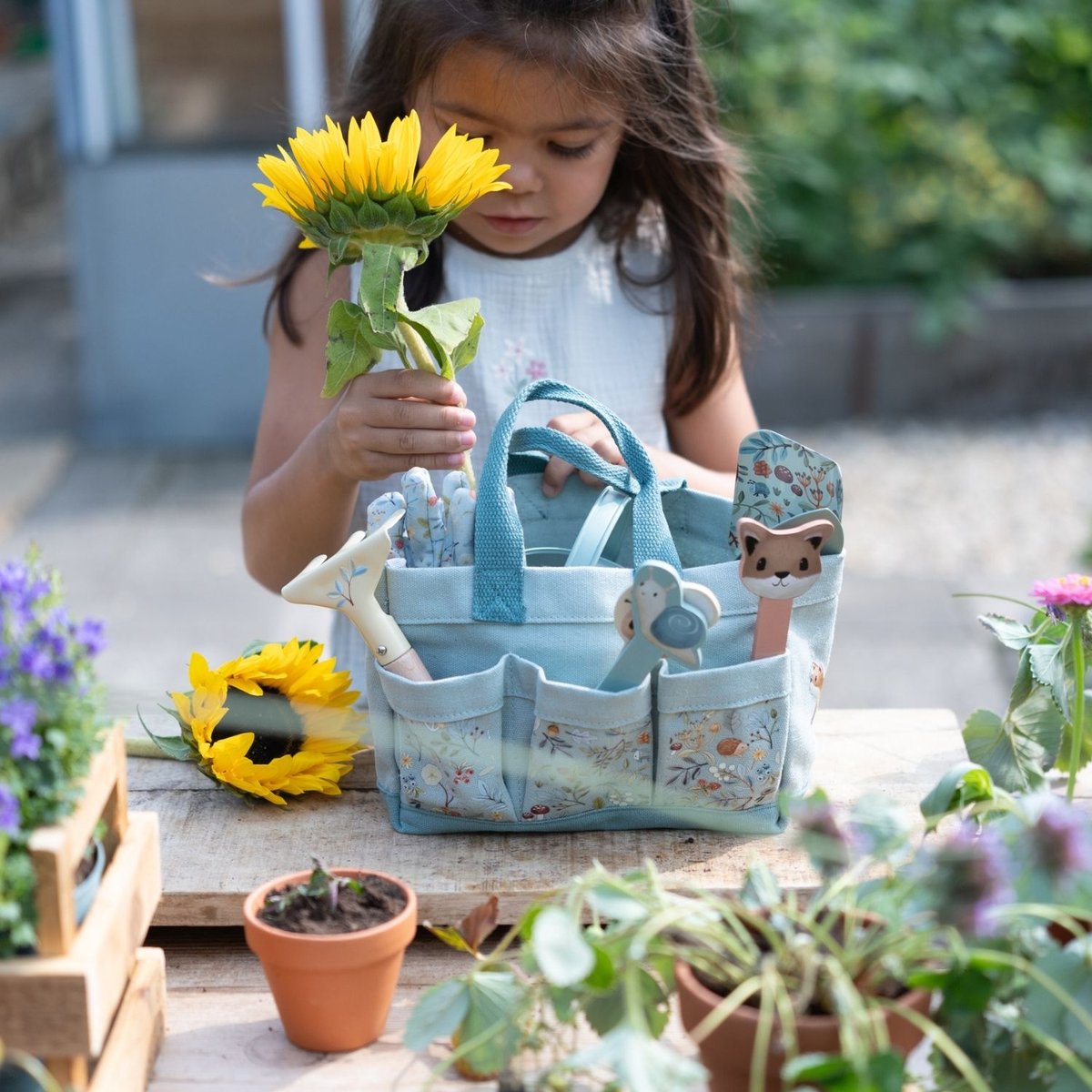 Coffret jardinage vert, LITTLE DUTCH