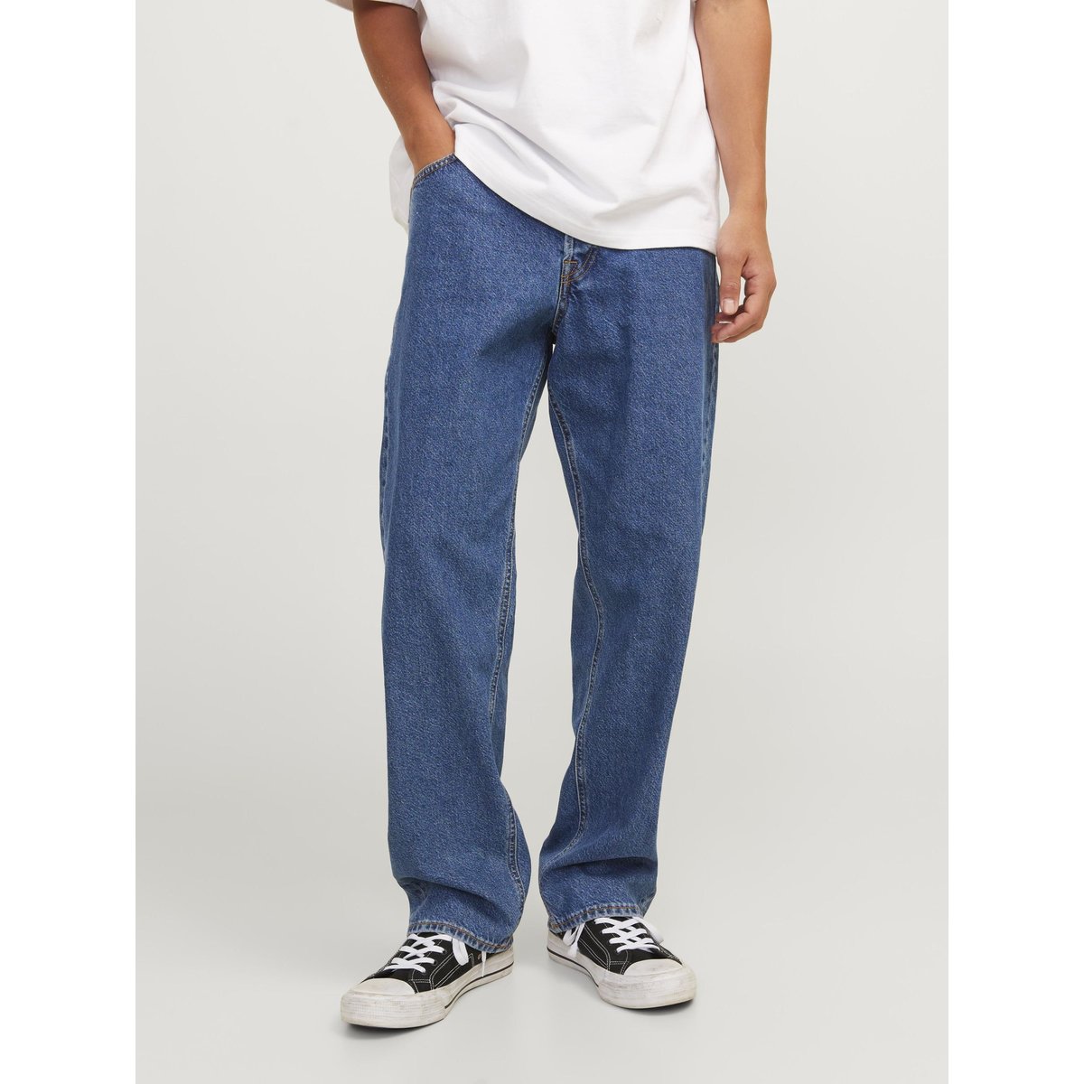 Jean À Coupe Loose blue denim, JACK & JONES