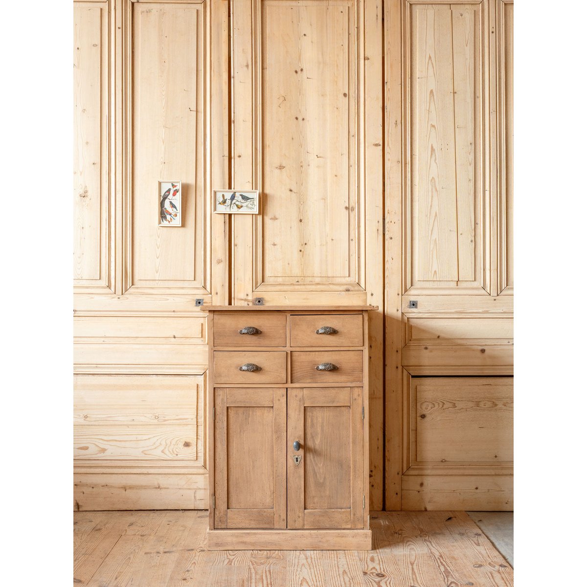 Meuble de métier en bois Fernand N°404 - Bon état bois clair, DEBONGOUT