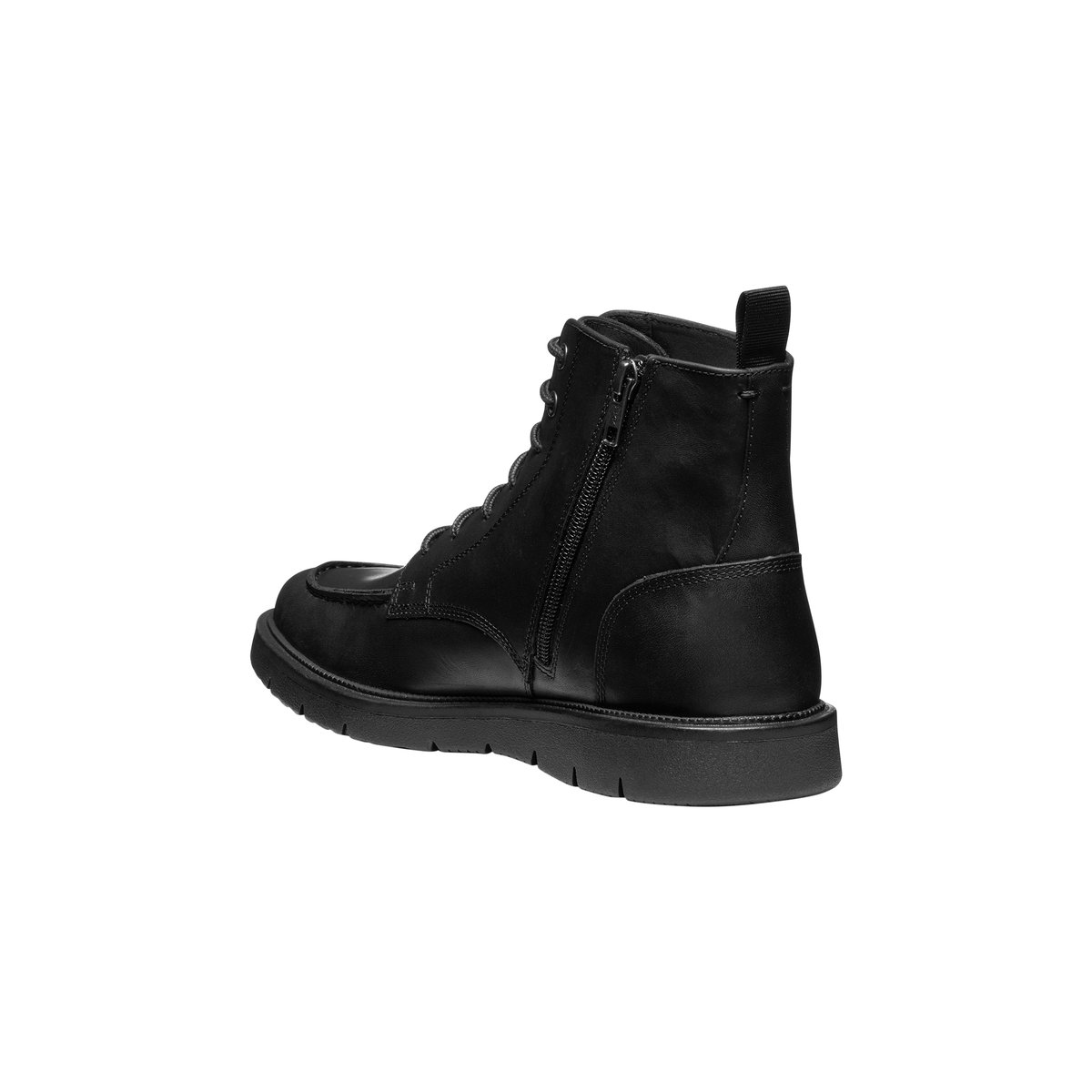 Bottines Cuir Pove noir, GEOX