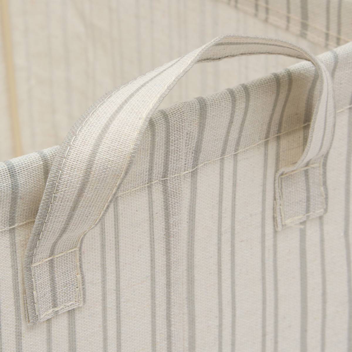 Panier de rangement rectangulaire SILNEA beige lin, 5FIVE SIMPLY SMART