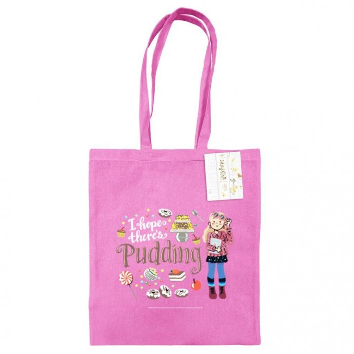 Tote bag rose, HARRY POTTER