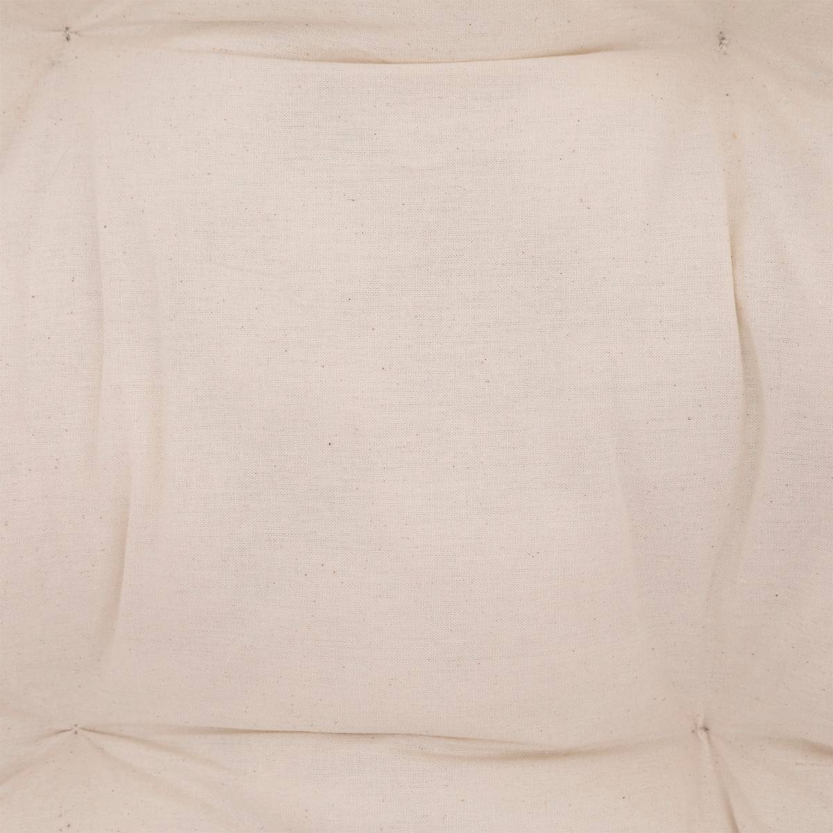 Fauteuil en rotin et coton NETA blanc, ATMOSPHERA