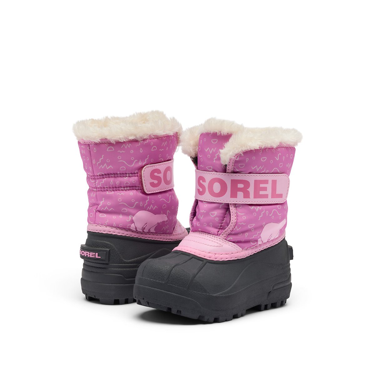 Boots Snow Commander™ rose/noir, SOREL