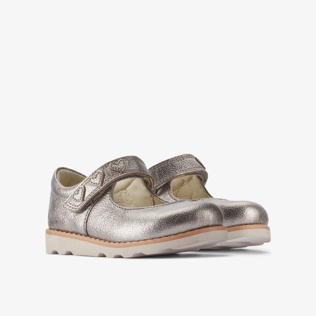 Ballerines Cuir CRAFTON HOPE T gris, CLARKS