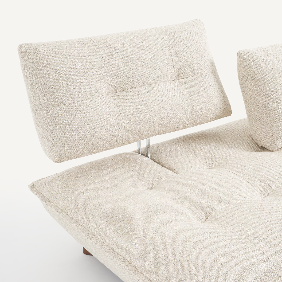Banquette modulable en coton mélangé, Kaori ecru, AM.PM