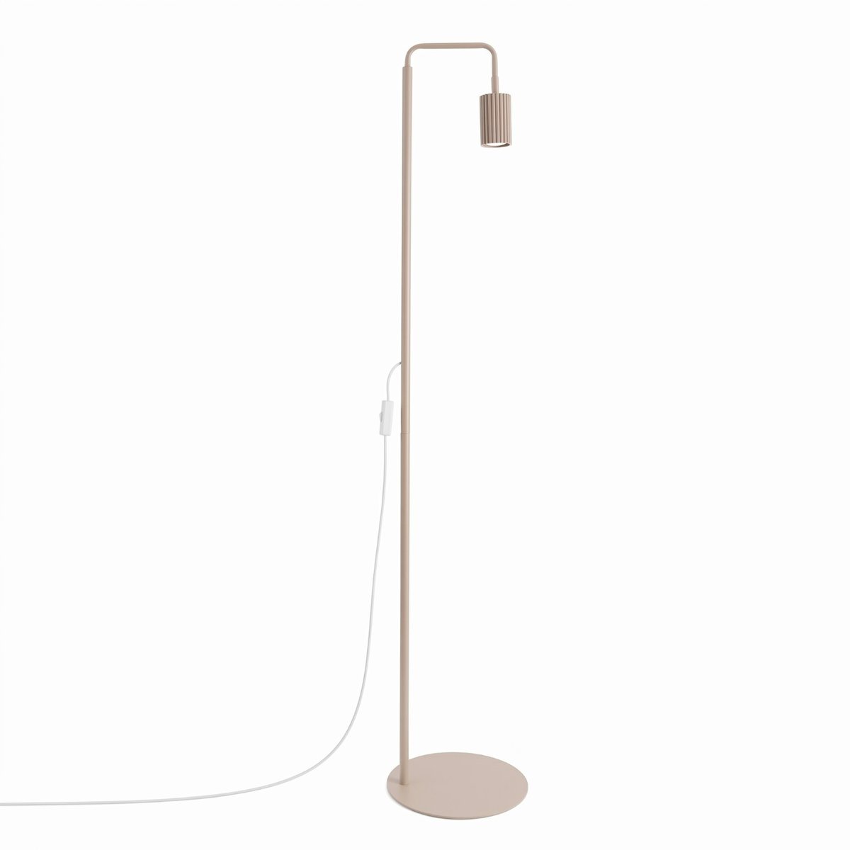 Lampadaire Aluminium Taupe GU10 1 KARBON taupe, EDEN
