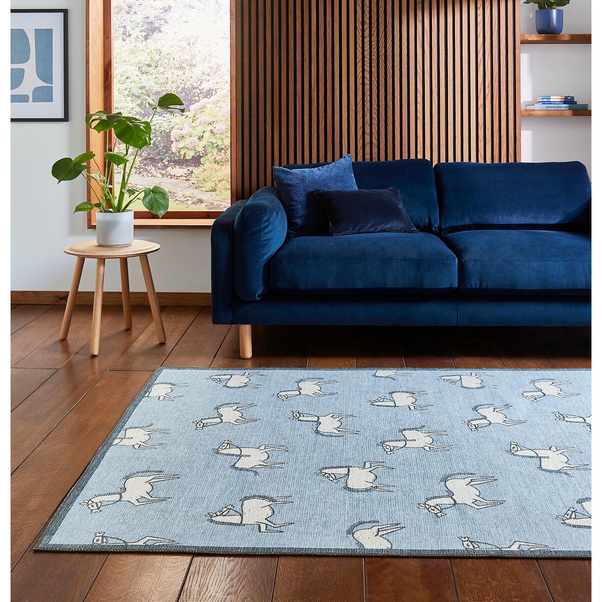Canter Washable Rug mist, SCION
