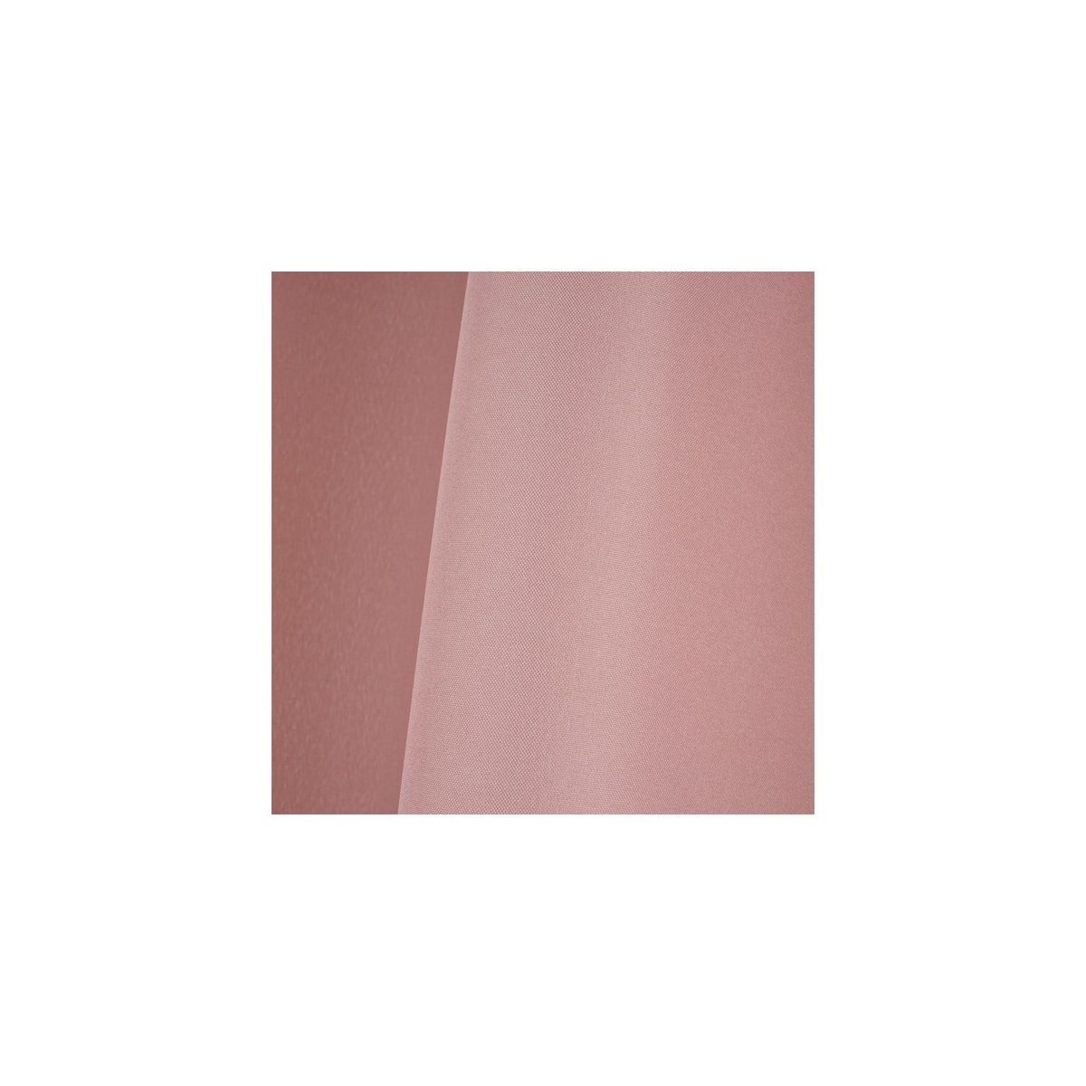Rideau toile Oxford vieux rose - 140x260cm rose, WADIGA