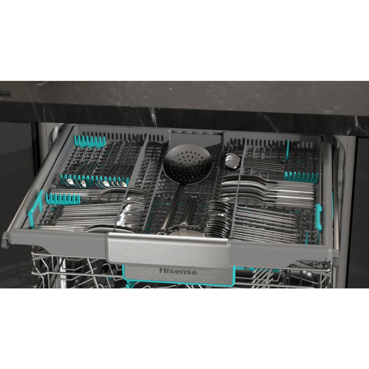 Lave vaisselle encastrable HV673A65 couleur unique, HISENSE