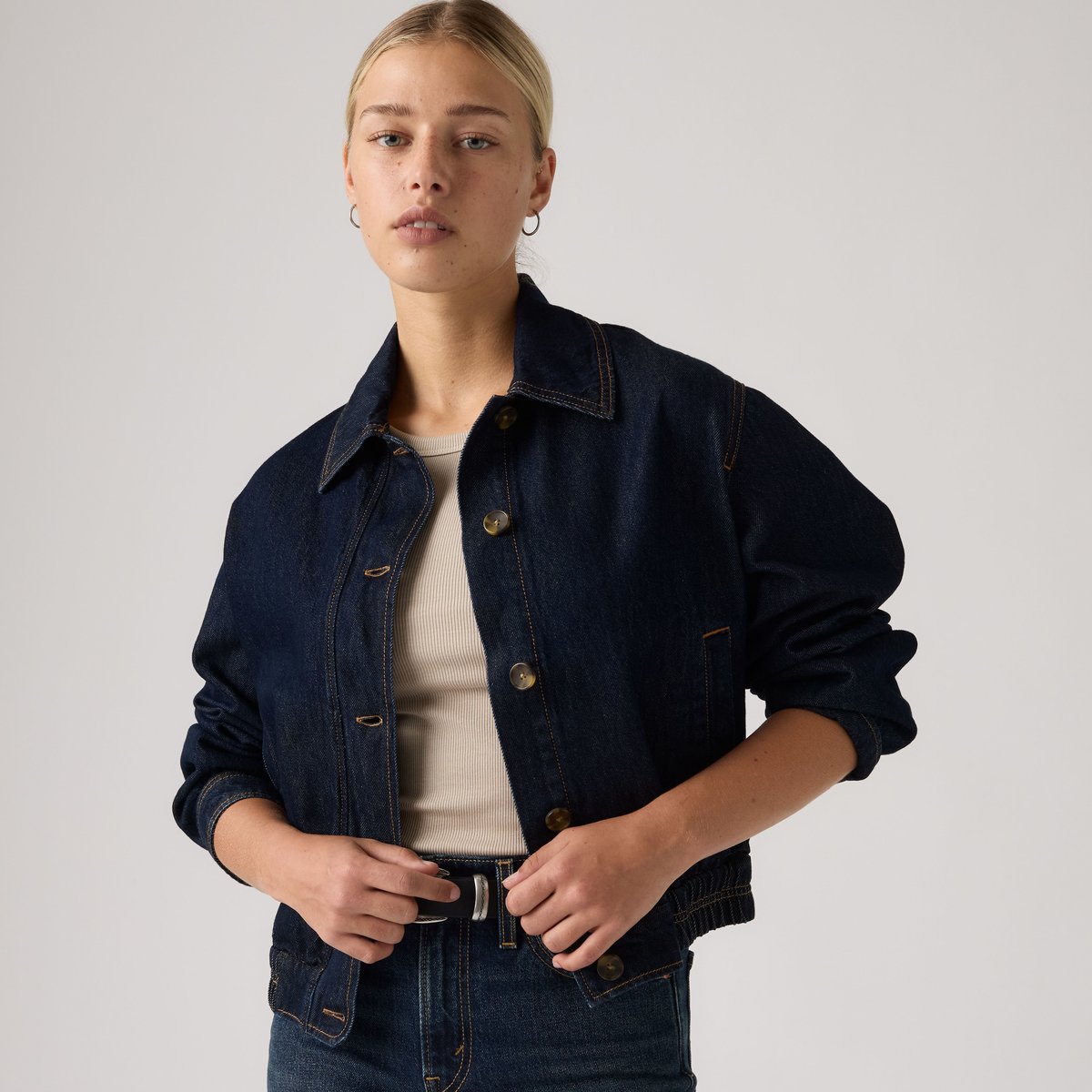 Veste Western Utility Charli bleu - early signs, LEVI'S