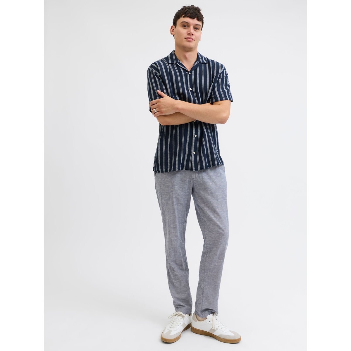 Pantalon Chino faded denim, JACK & JONES