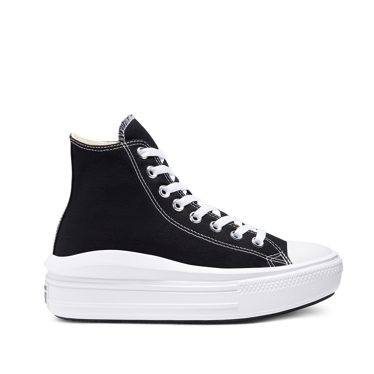 Chuck Taylor All Star Move Canvas High Top Trainers black, CONVERSE
