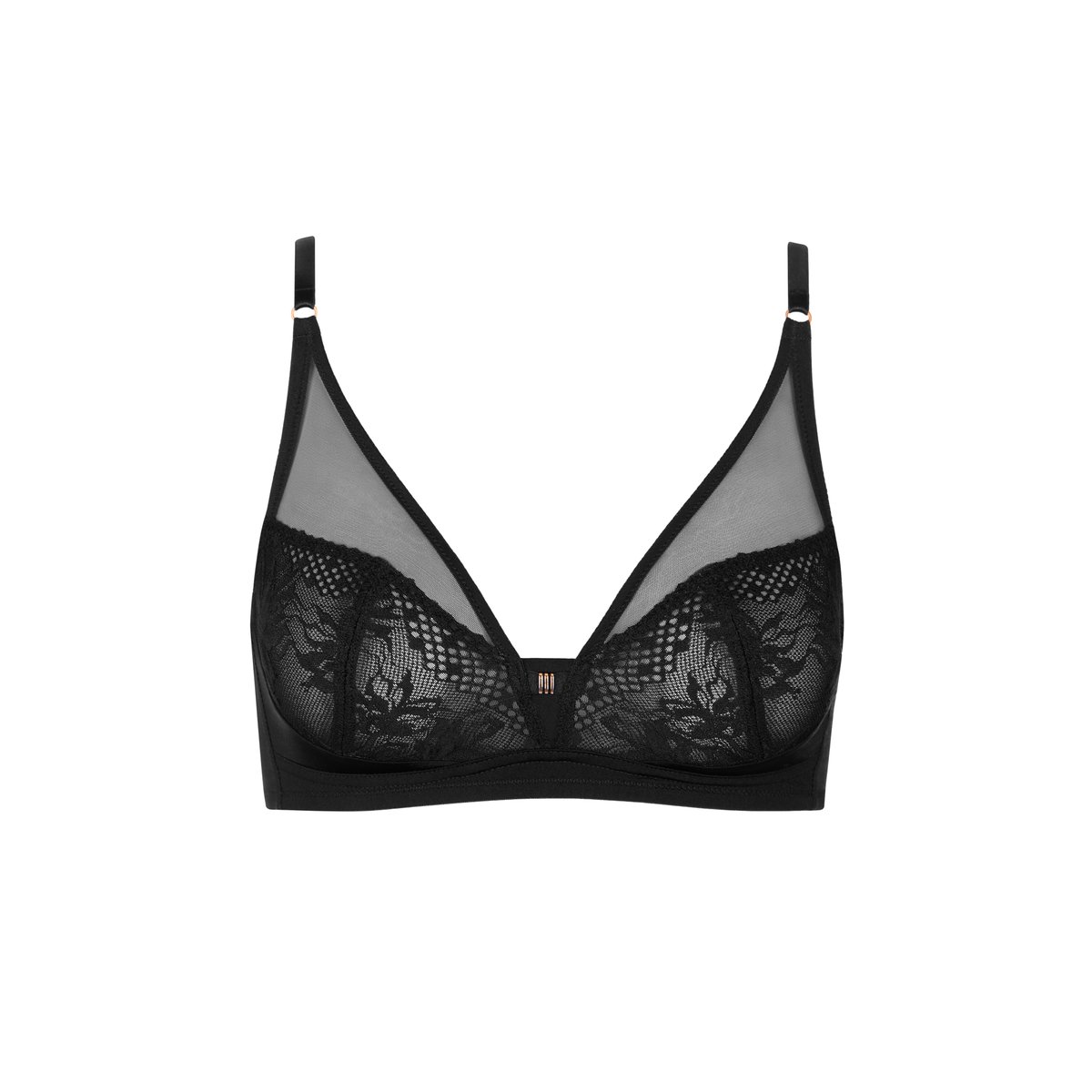 Soutien-gorge sans armatures Melanie noir, LISCA