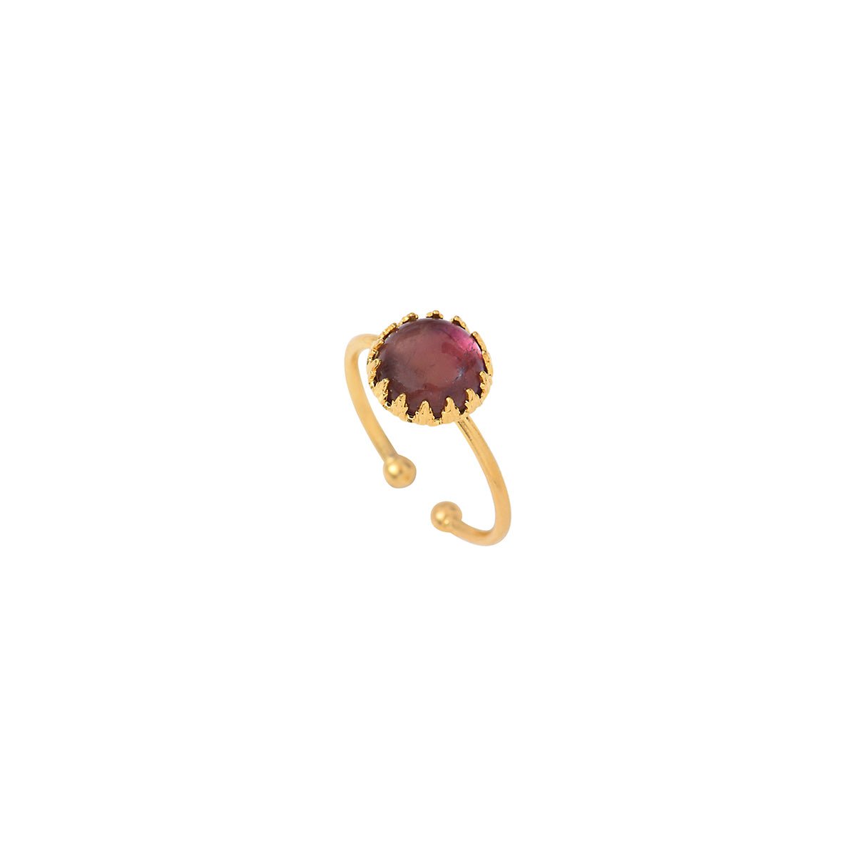Bague cordelia amethyste violet, CAROLINE NAJMAN