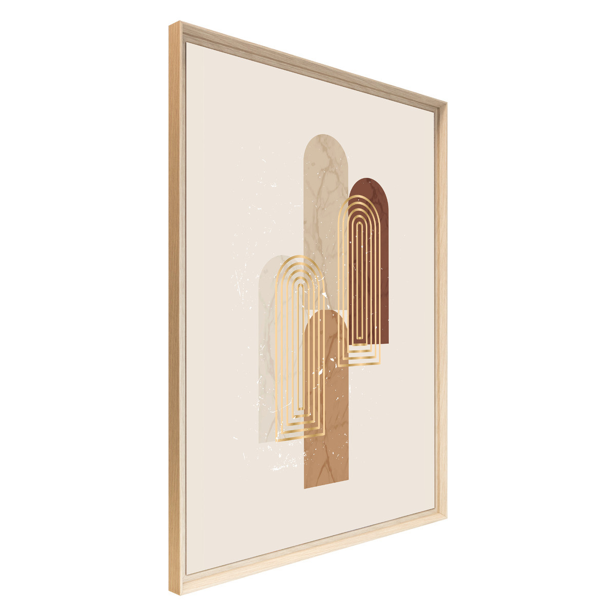 Tableau Mural Encadré Arches Dorées Minimalistes ABSTRAIT tableaux encadrés, CEANOTHE