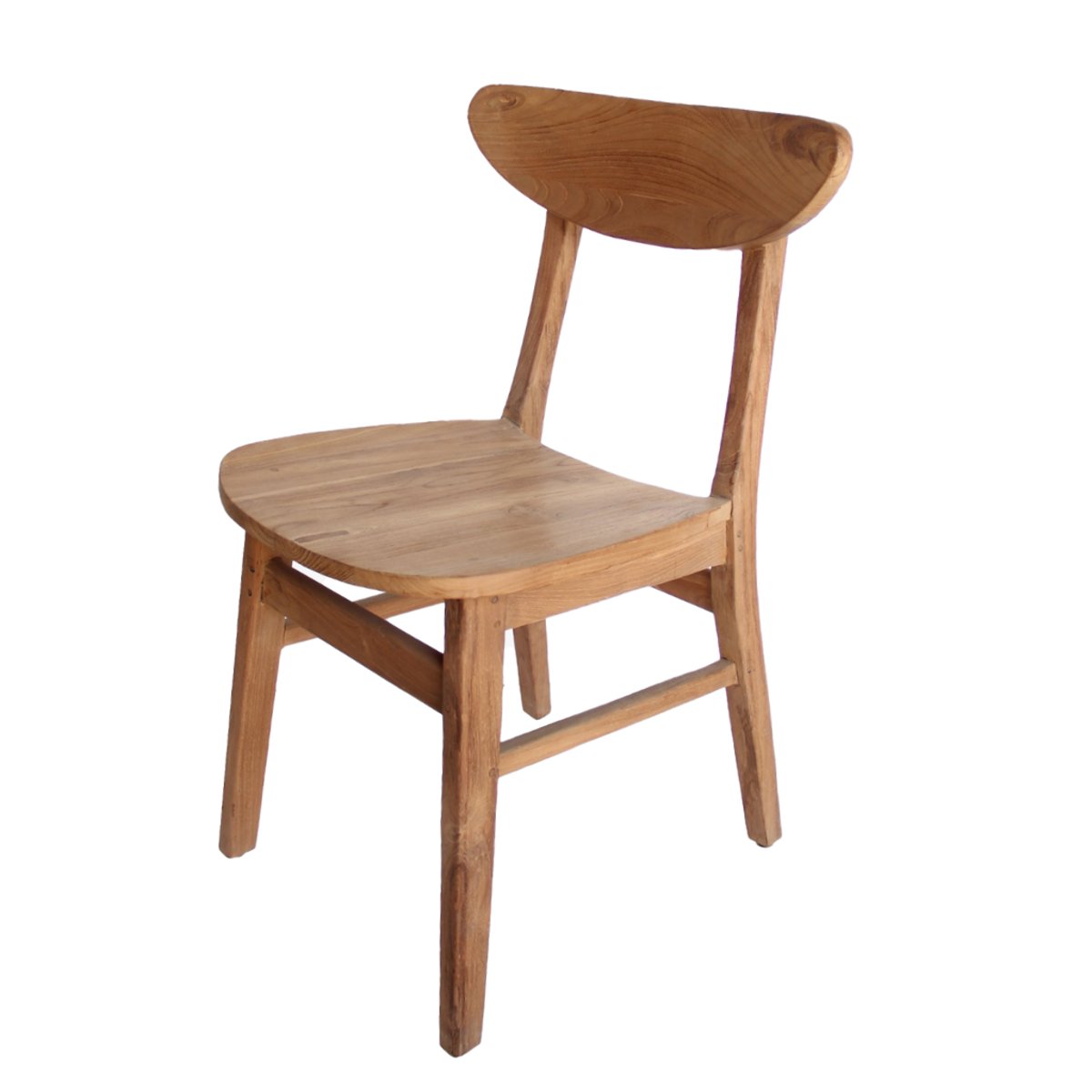 Chaise en bois de teck SUZETTE couleur unique, HYDILE