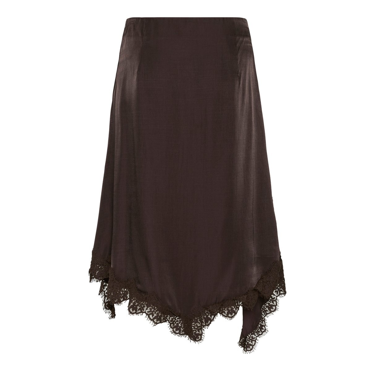 Jupe casual marron java, CREAM