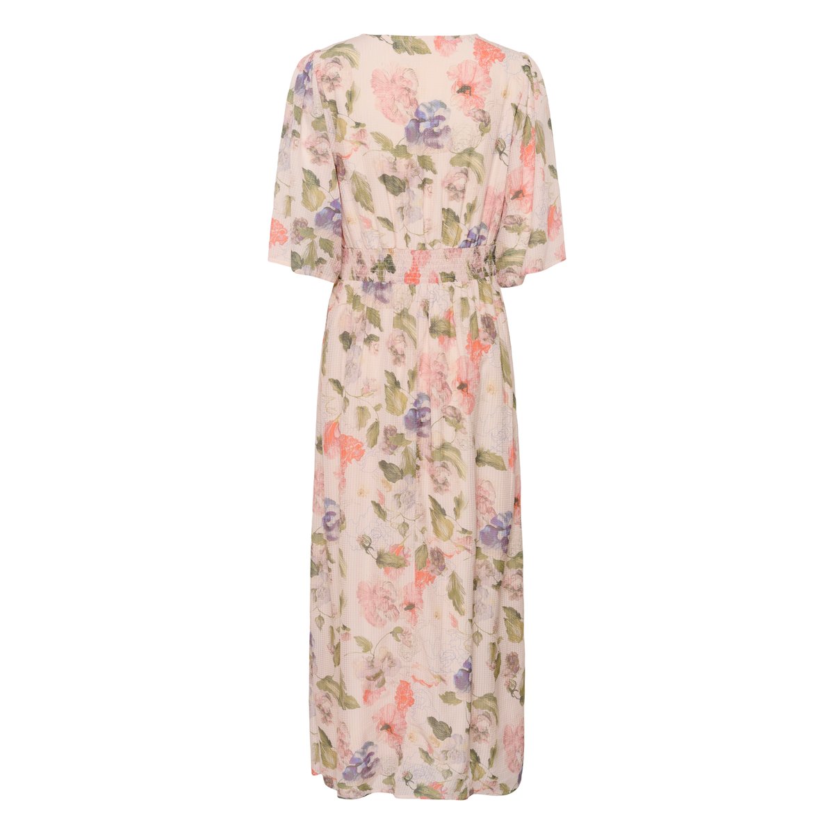 Robe rose floral sepia rose flower, CREAM