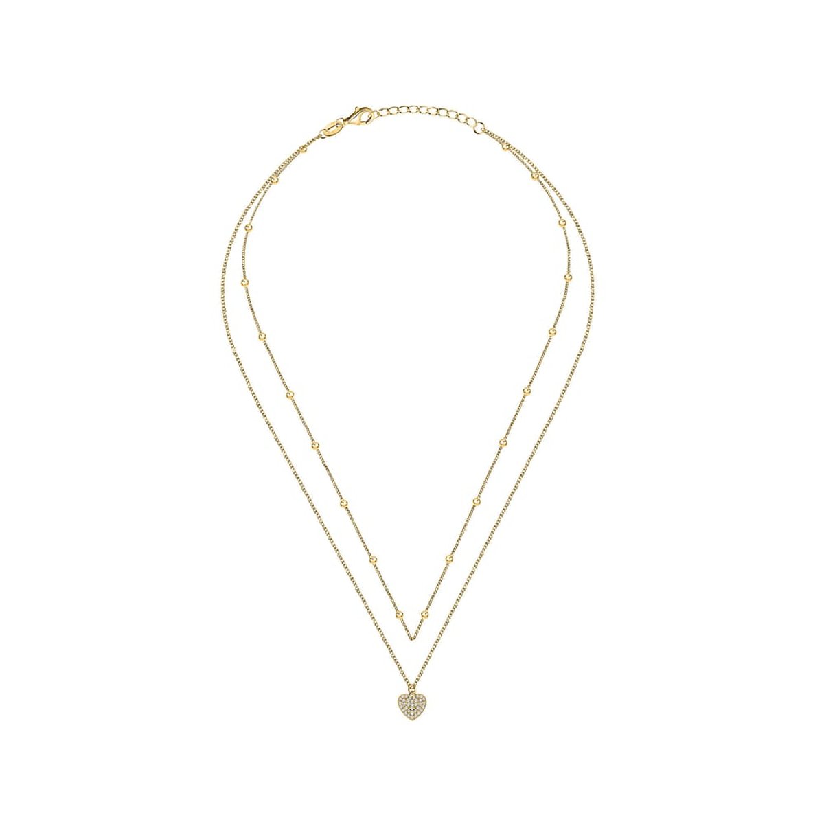 Colliers en Argent/oxyde de zirconium De Zirconium et Oxyde de zirconium or, CLEOR