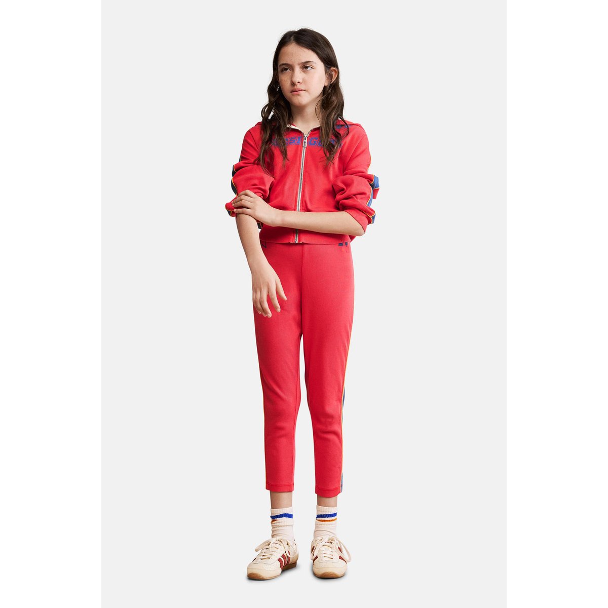 Leggings de sport rouge, DESIGUAL