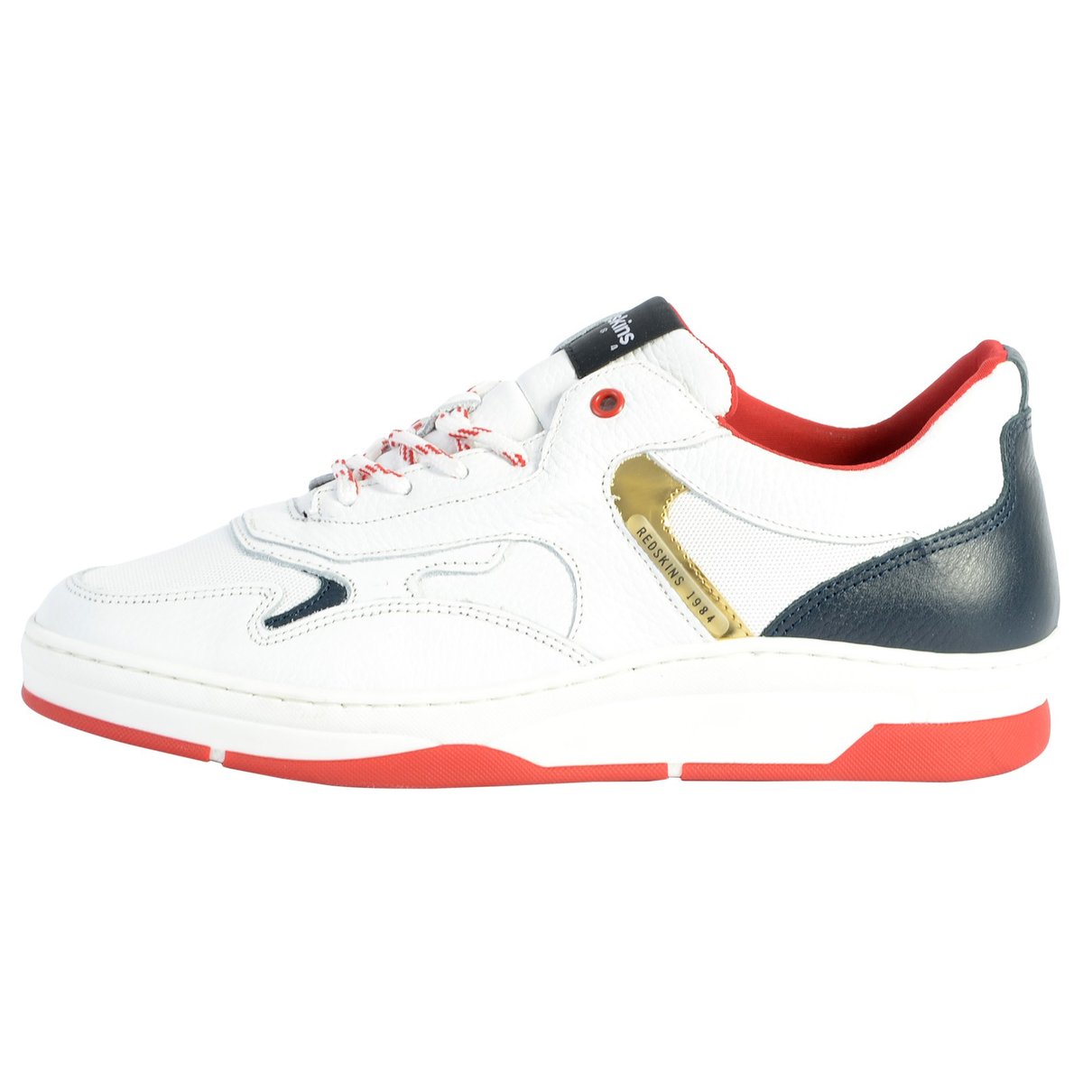 Basket Textan blanc/marine/or, REDSKINS