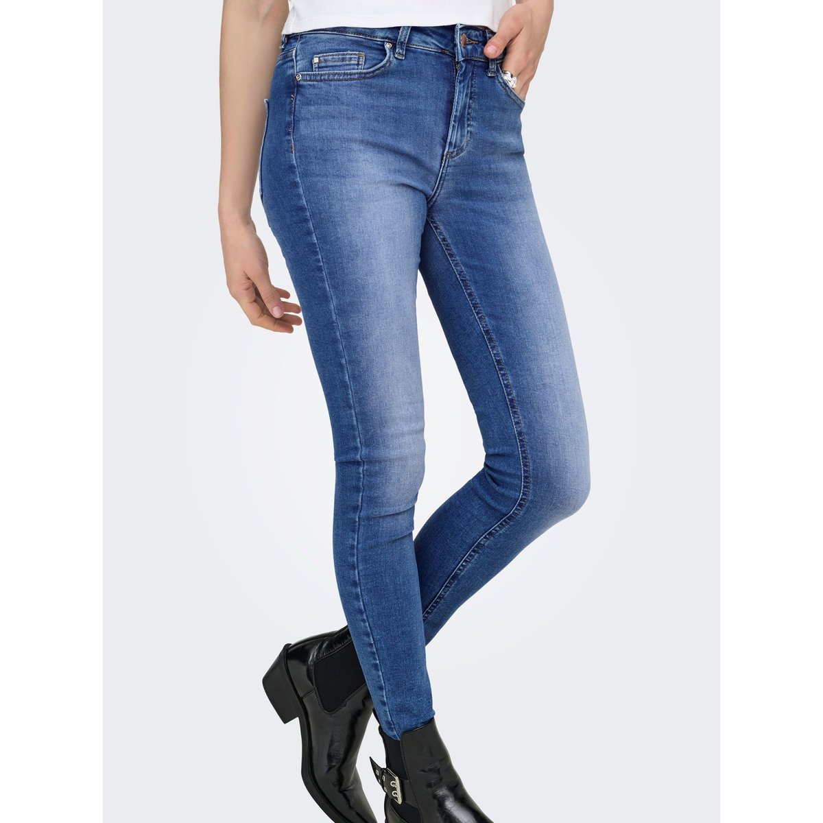 Jean Skinny medium blue denim, ONLY