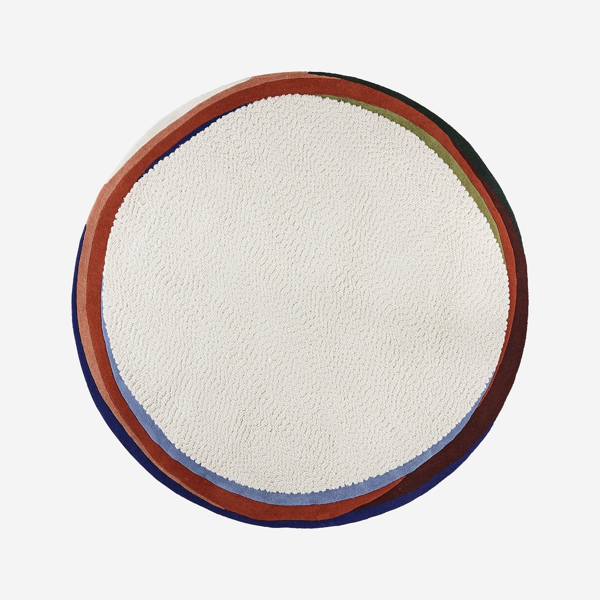 Tapis de salon coton CONSTANT beige, HABITAT