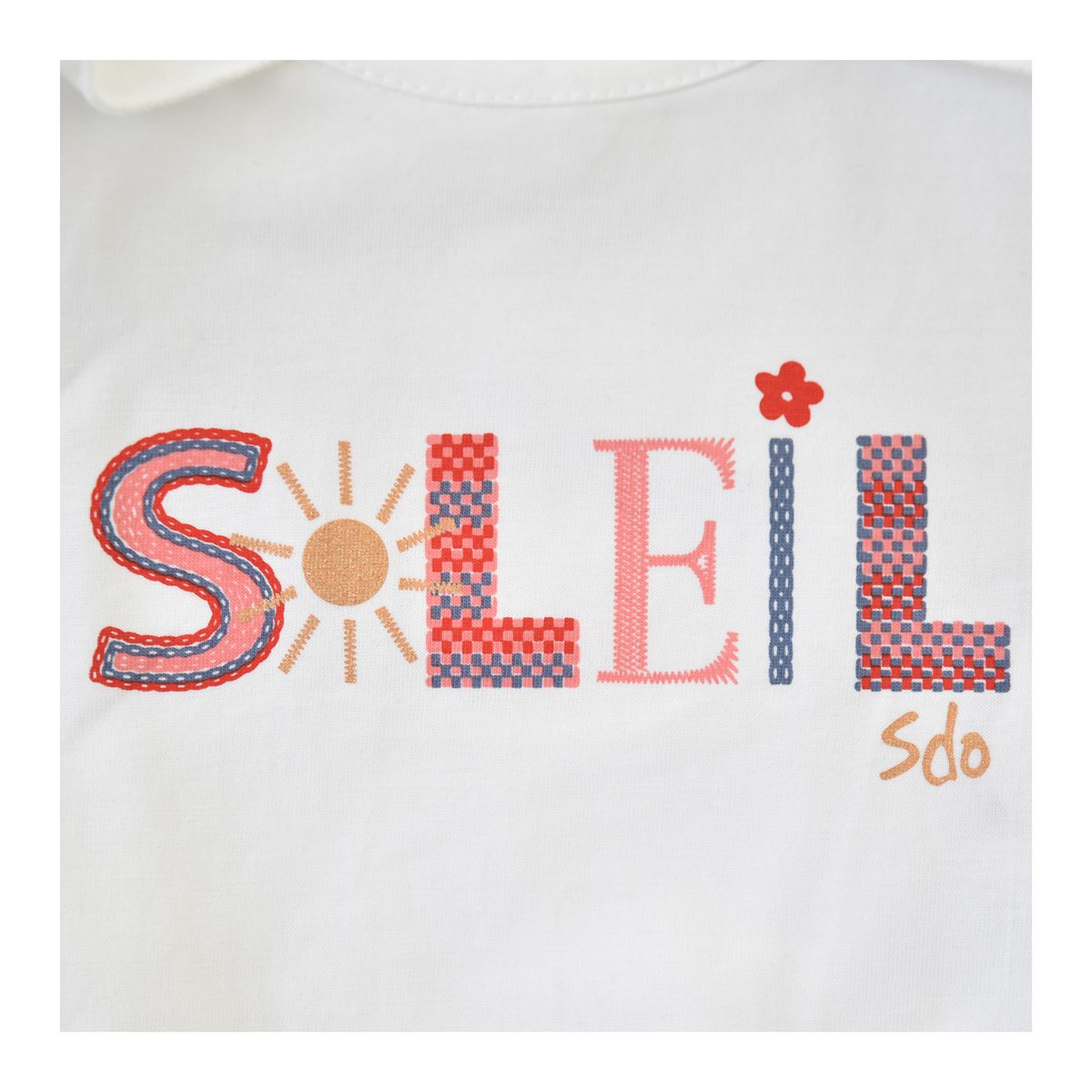 Tee shirt elsa blanc, SUCRE D'ORGE