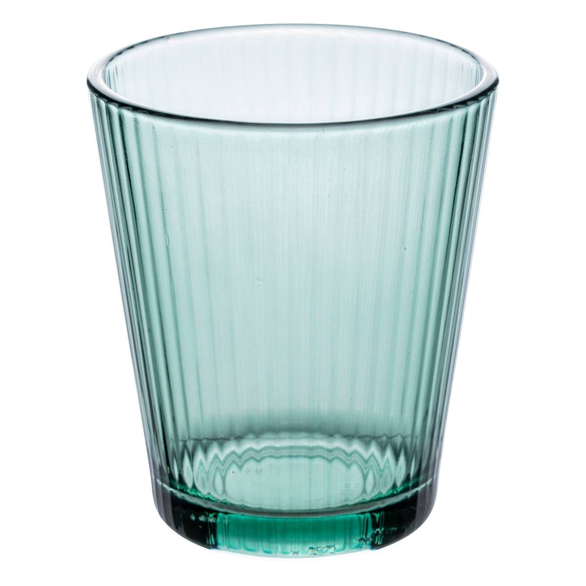 Lot de 6 verres bas en verre MAL'EAU multicolore, SECRET DE GOURMET