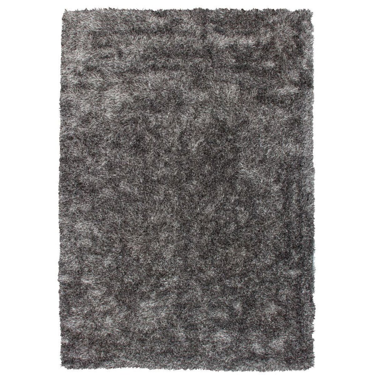Tapis rectangulaire fait main, DIAMANT gris, blanc, ARTE ESPINA