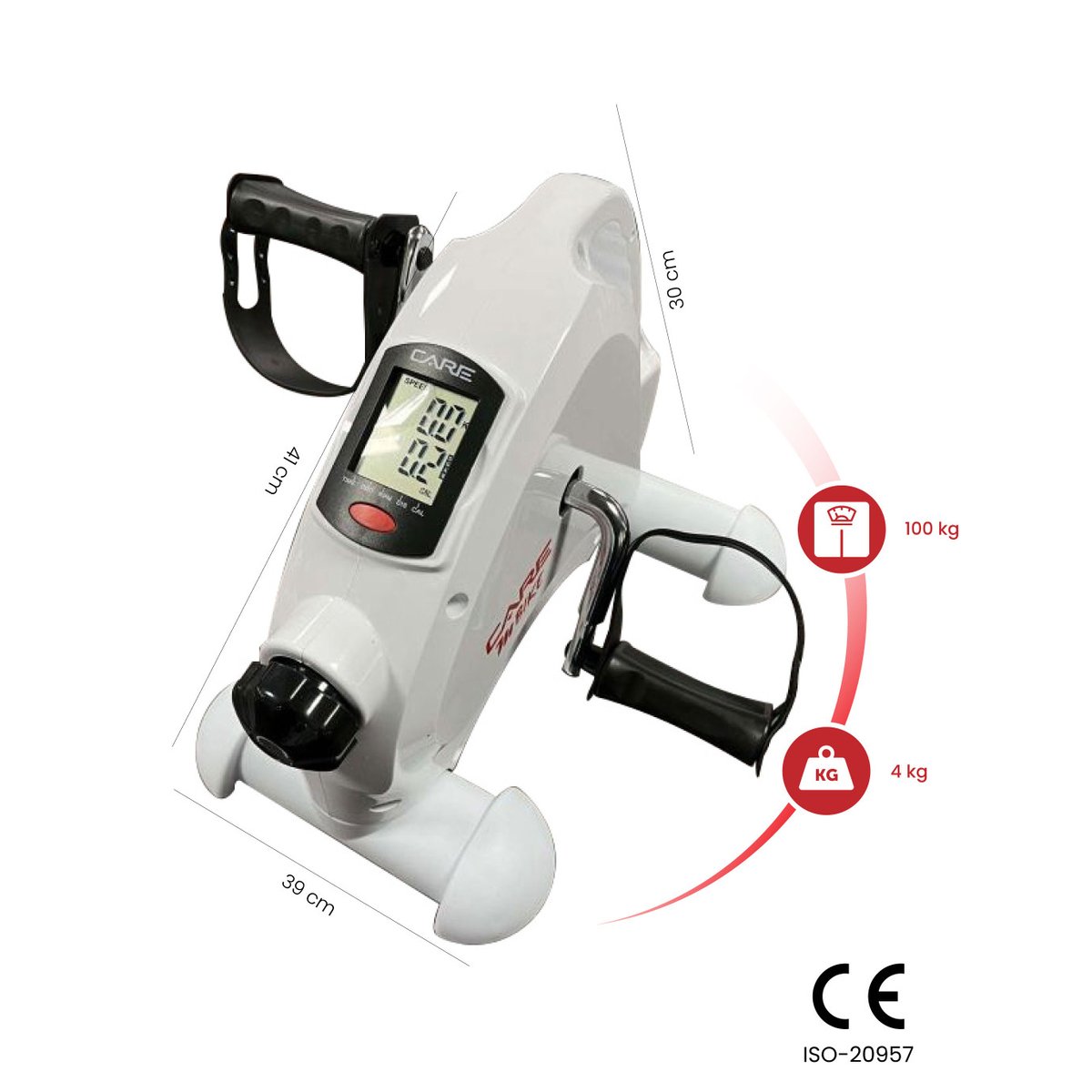Mini pédalier – M bike - CARE bleu, CARE FITNESS
