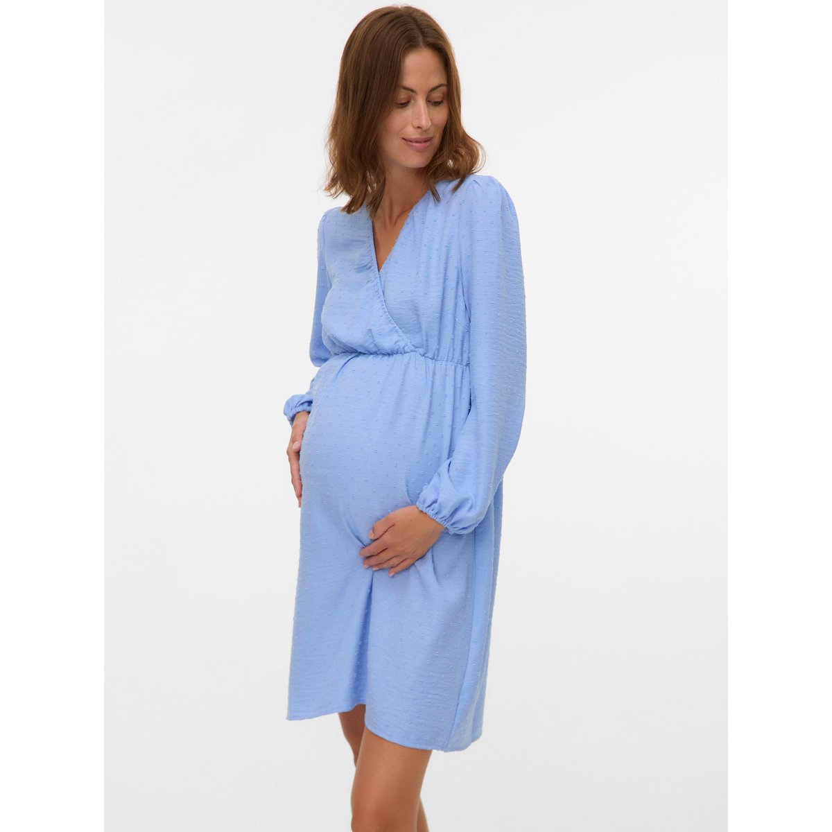 Robe brunnera blue, MAMA LICIOUS