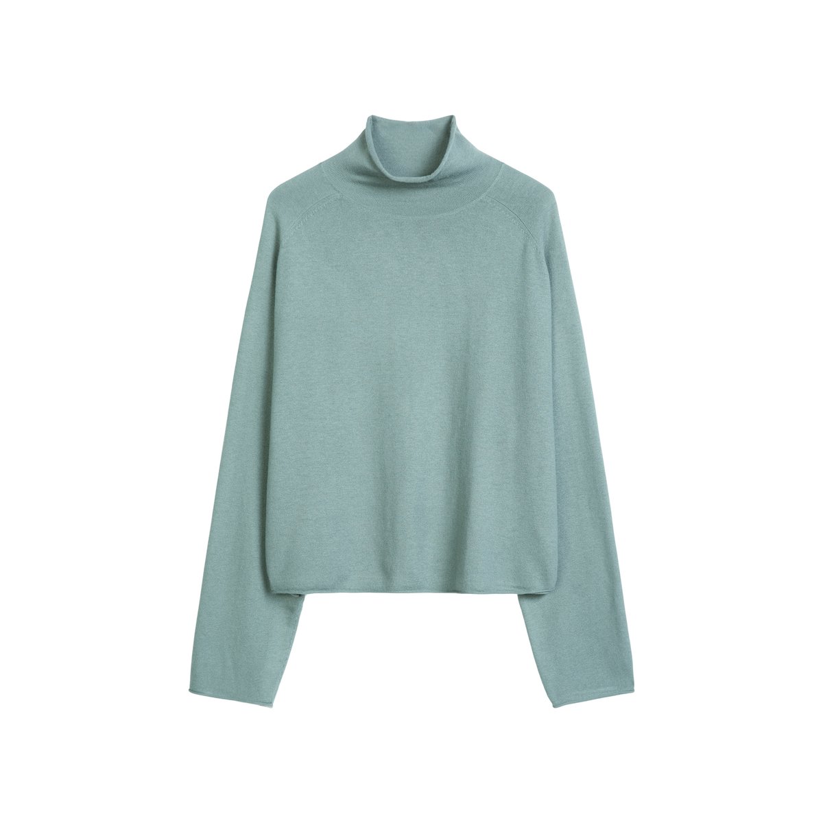 Pull coupe classique en mélange de laine vierge douce bleu clair, MARC O'POLO