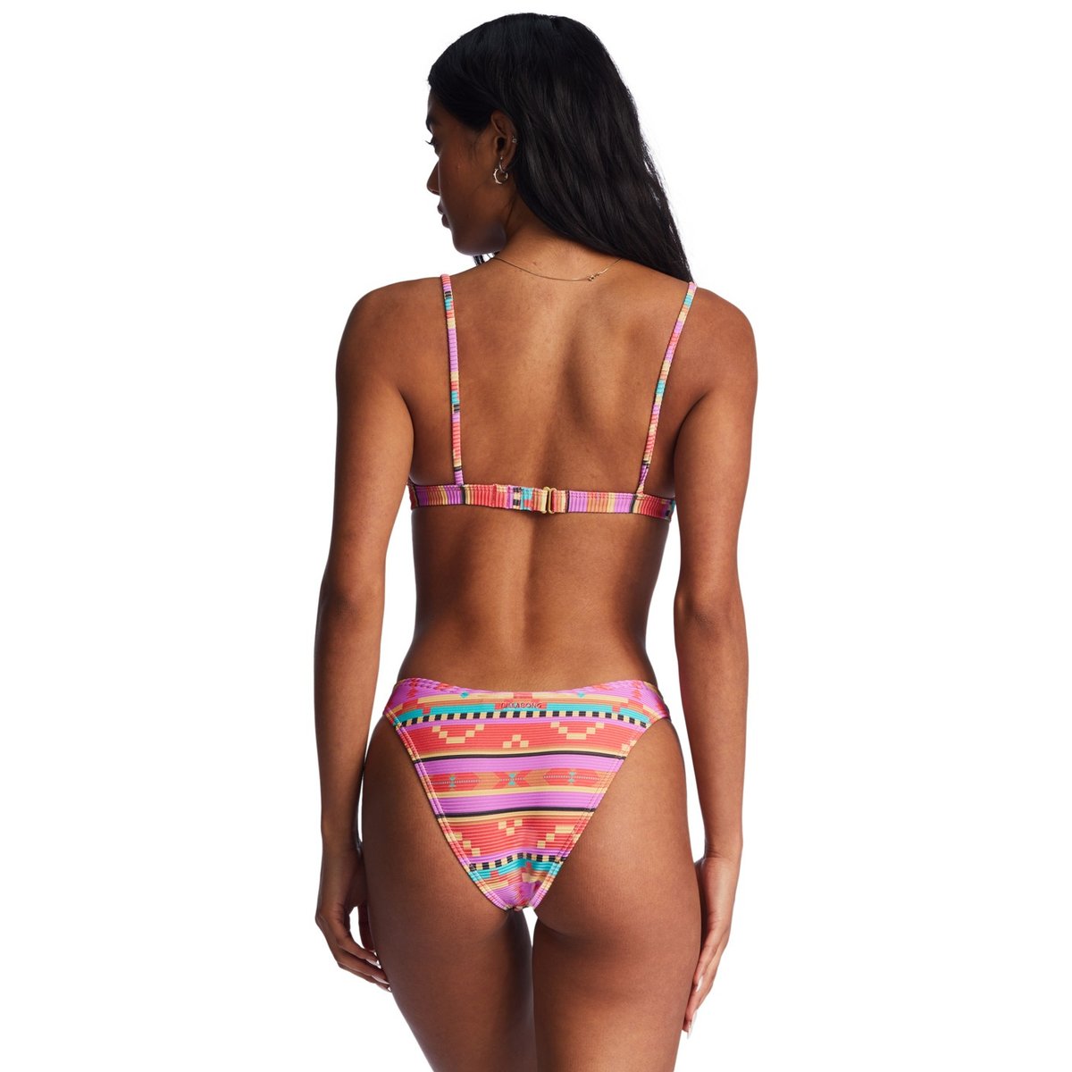 Bas de bikinis BAJA RISING HIKE rouge bright poppy, BILLABONG