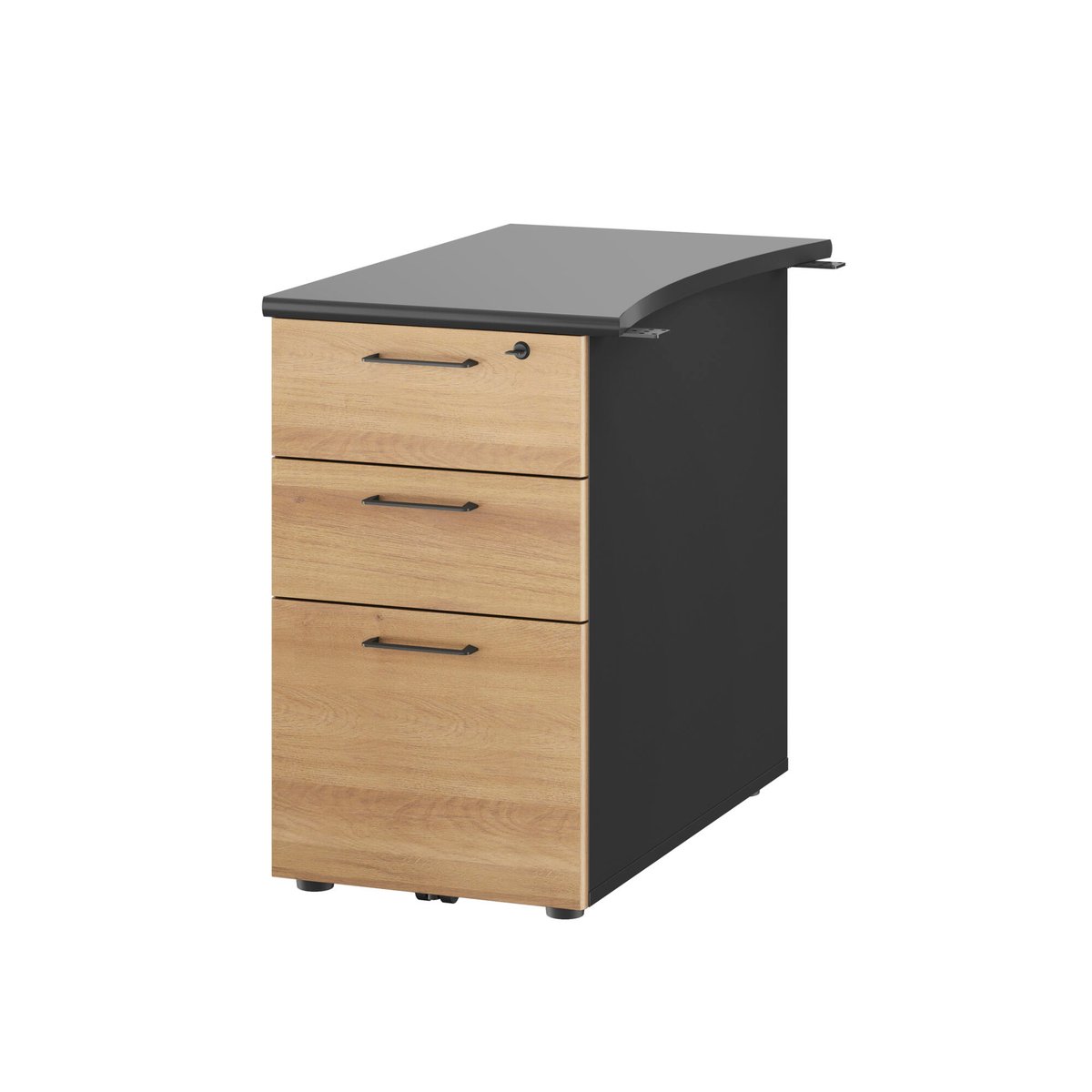 Caisson de bureau du avec rangement beige, GAMI