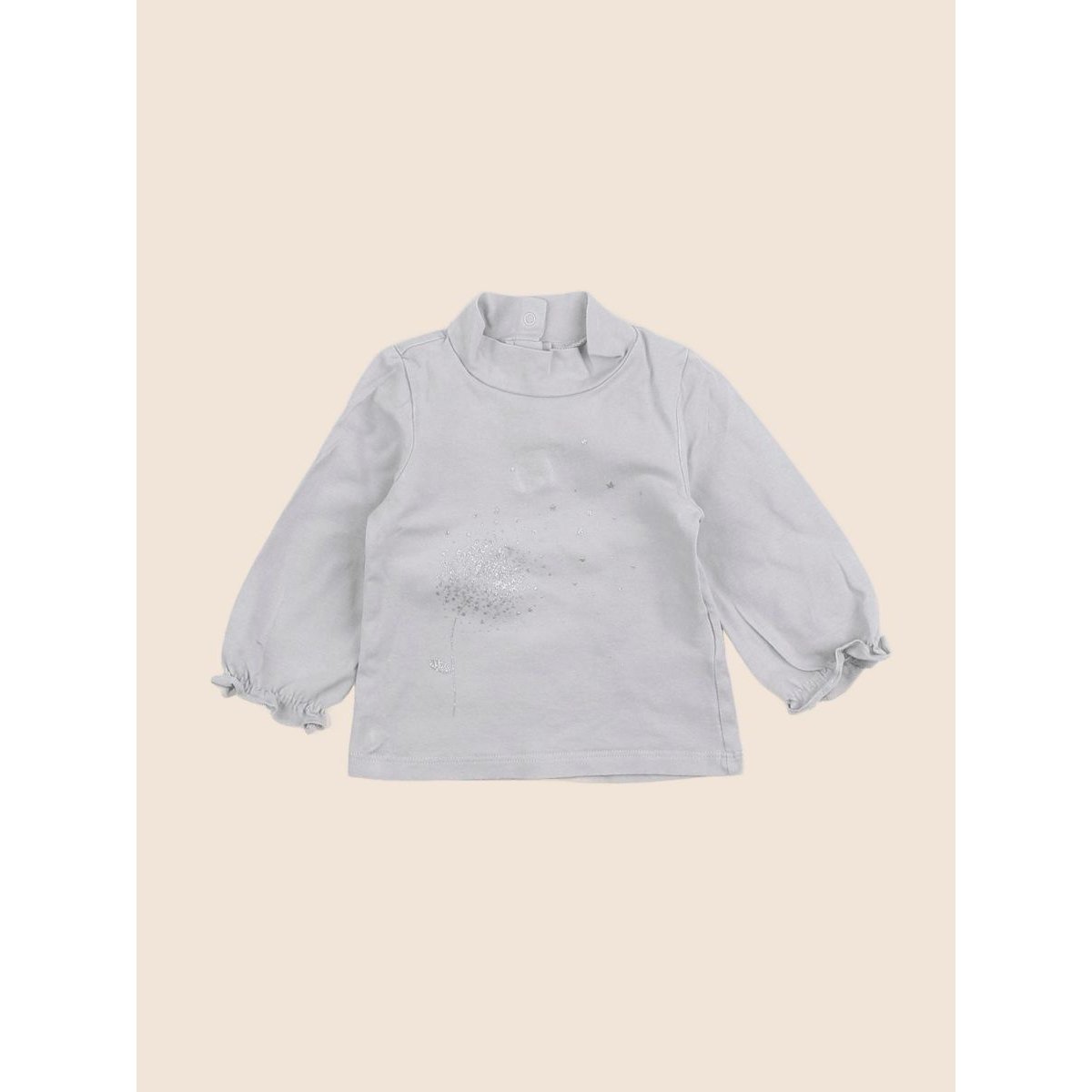 Sous-pull - Très bon état gris, VERTBAUDET