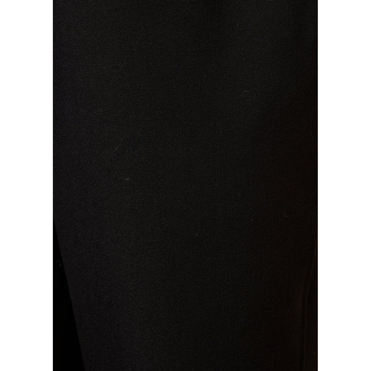 Pantalon carotte taille élastiquée noir, LA FEE MARABOUTEE