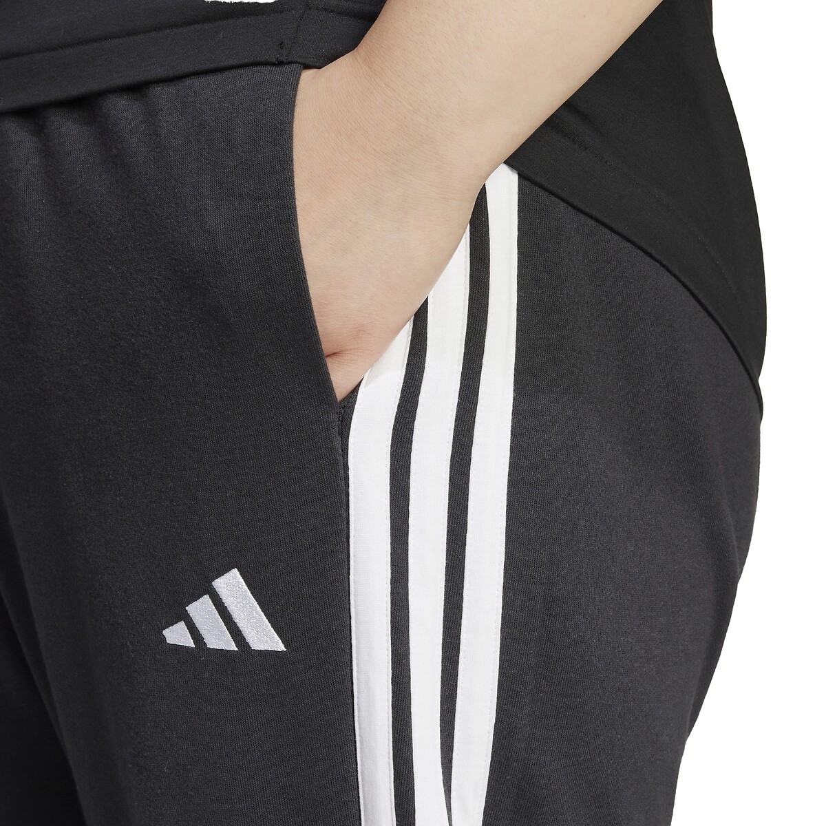Tracksuit Bottoms, Essentials 3-Stripes (Large) black, ADIDAS SPORTSWEAR