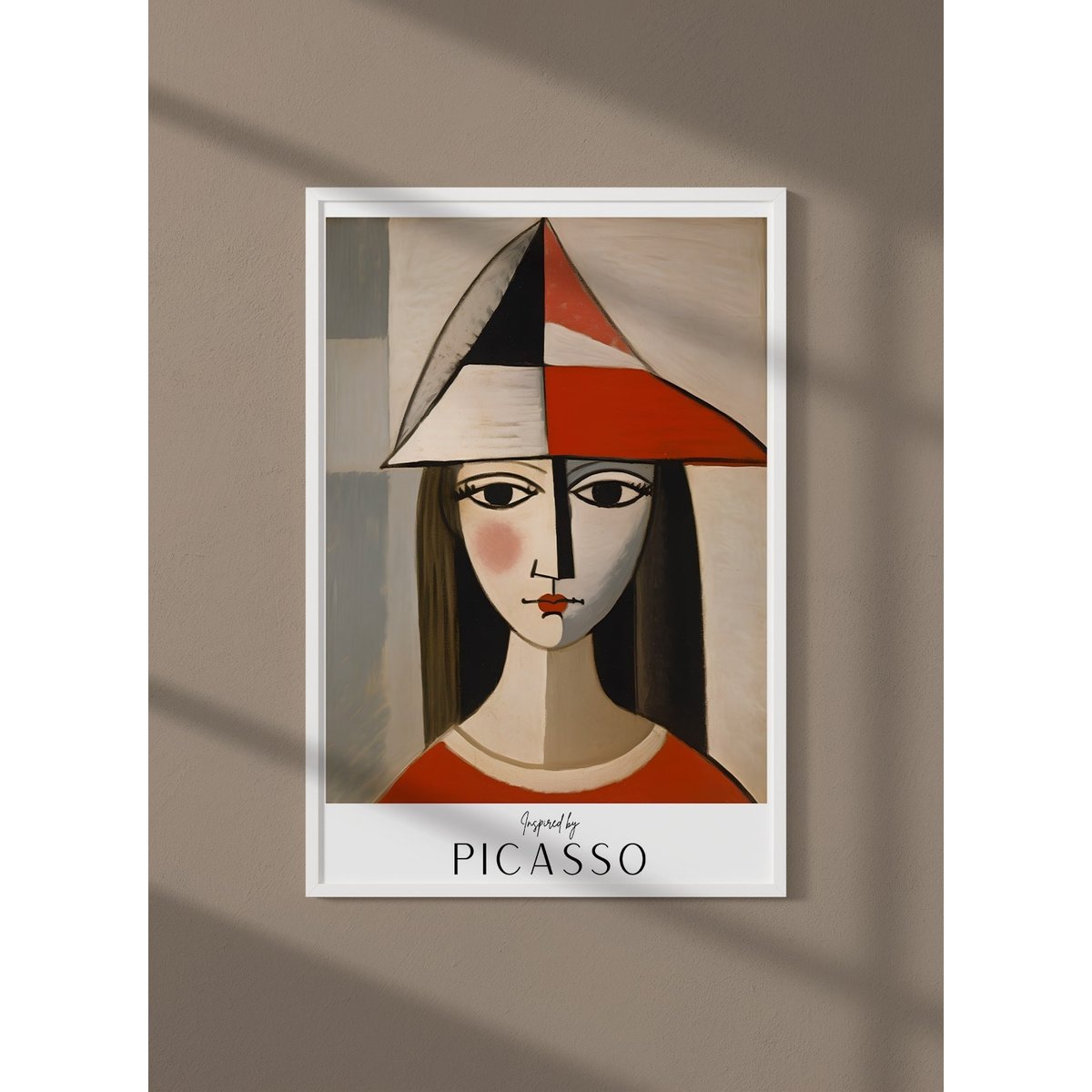 Affiche Picasso n°2 blanc, L'AFFICHERIE