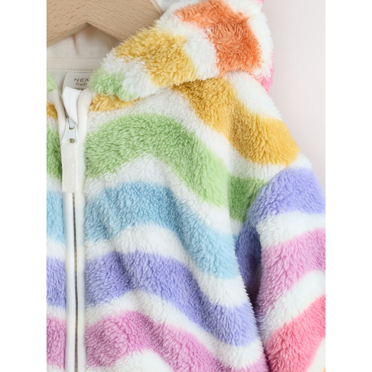 Veste à capuche zippée bébé en polaire multi-lumineux, NEXT