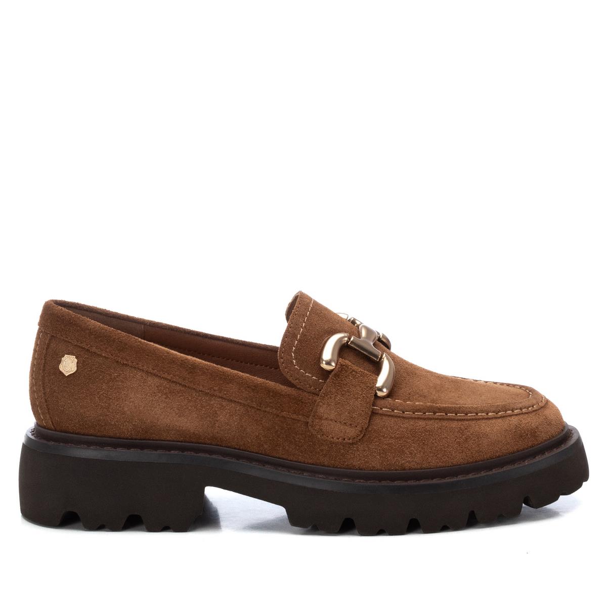 Chaussure Mocassin Plaine Décontractée camel, CARMELA